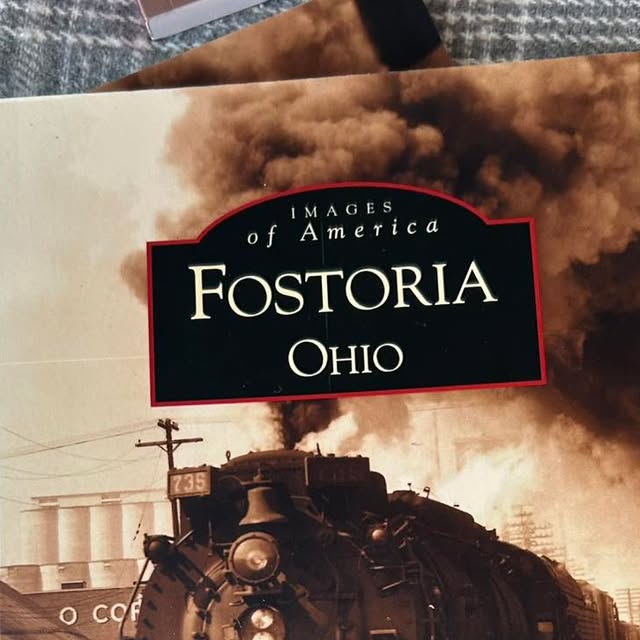 Images of America: Fostoria, Ohio — local-history books newly added to the shop, Instagram post from August 8, 2026